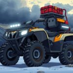 Polaris ATV Plows for Driveway Clearing