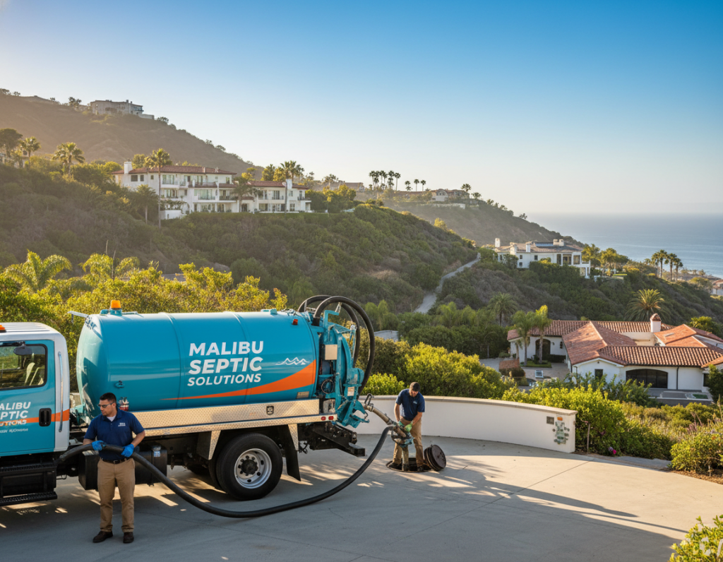 Pumping vs. Comprehensive Septic Tank Emptying in Malibu