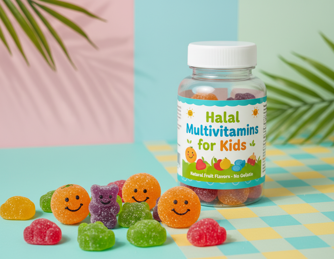 Essential Nutrients Found in Quality Halal Vitamin Gummies for Kids