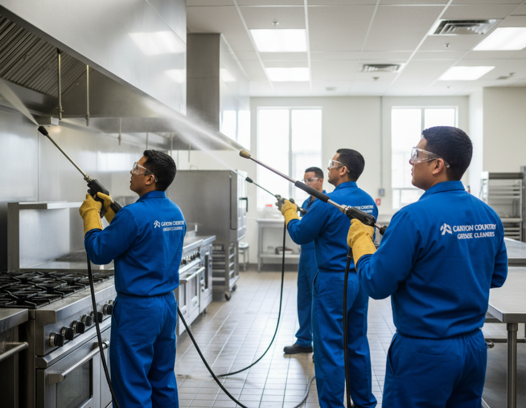 Comparing Grease Cleaning Pros in Palmdale to DIY Methods