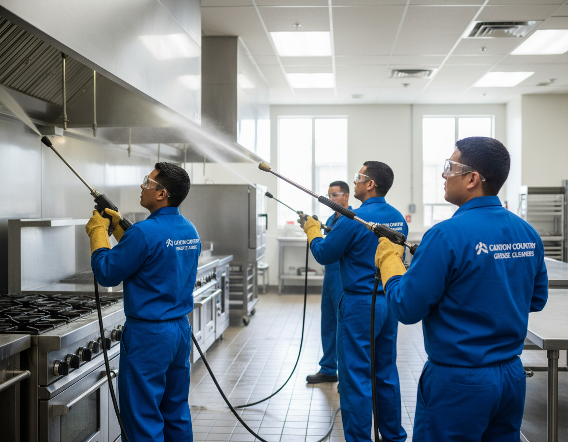 Comparing Grease Cleaning Pros in Palmdale to DIY Methods