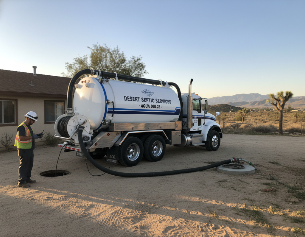 The Desert Ecosystem Benefits of Septic Emptying in Agua Dulce