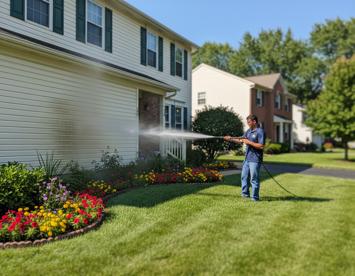 Why Hilliard Homes Benefit From Professional Pressure Washing