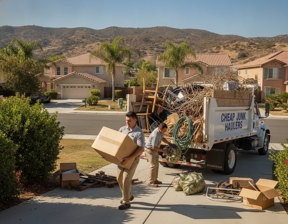 Call the Pros: Cheap Junk Haulers Santa Clarita Working Now