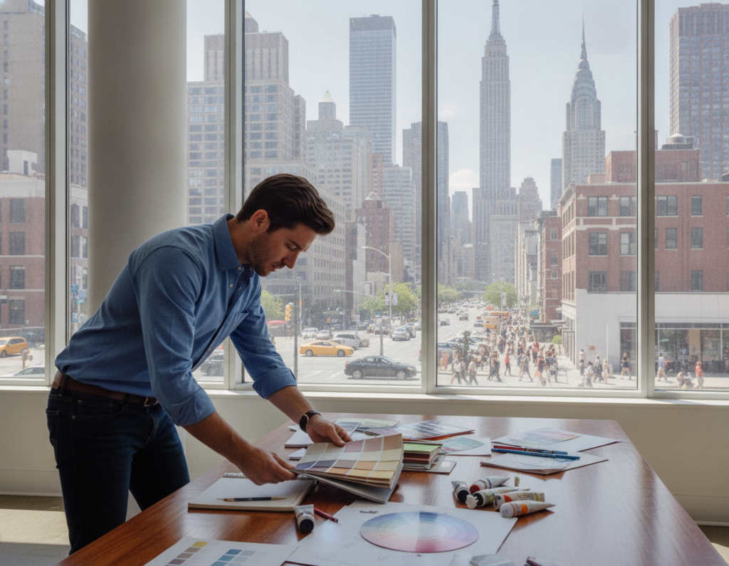 Color Palette Analysis New York